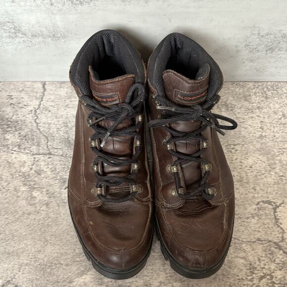 Nike ACG Vintage VTG Y2K Brown Leather Hiking Boots Men’s Size 10 185149-281 main image 10